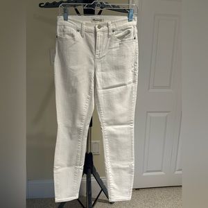 Madewell high riser skinny
